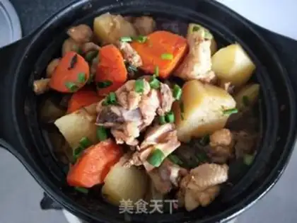 Make Potato chicken step 11