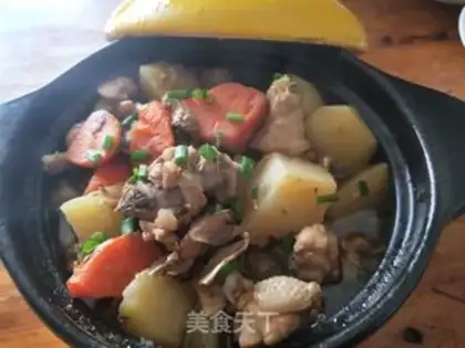 Make Potato chicken step 12