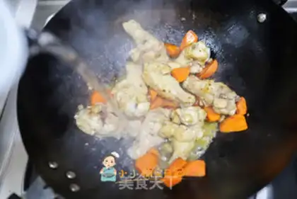 Make Curry chicken step 4
