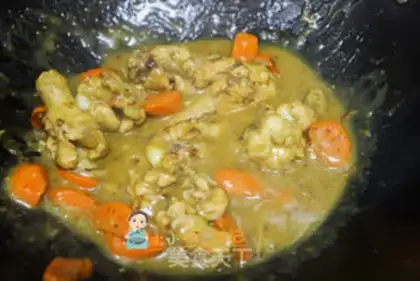 Make Curry chicken step 8