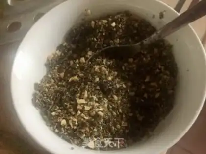 Make Black Sesame peanuts step 2