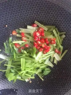 Make Celery beef step 5