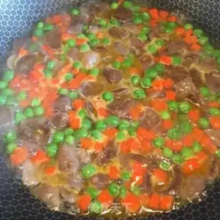 Make Beefball, double-coloured step 4