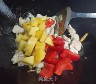 Make Pineapple chicken step 6