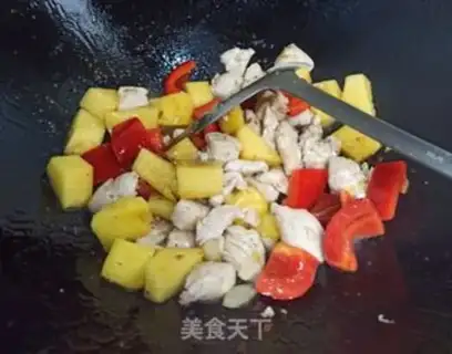 Make Pineapple chicken step 7