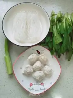 Make Fishball soup step 0