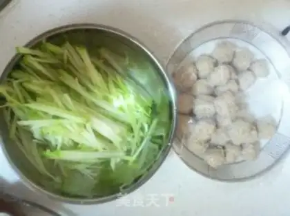 Make Ropball soup step 0