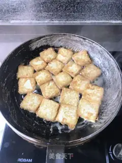 Make Egg roast tofu step 2