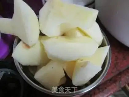 Make Apple Lotus Silver Ears step 2