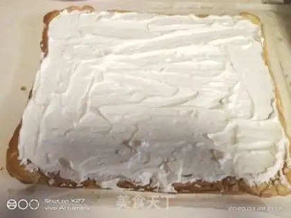 Make Mango cake rolls step 12