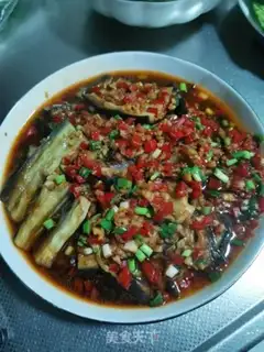 Make Garlic eggplant step 7