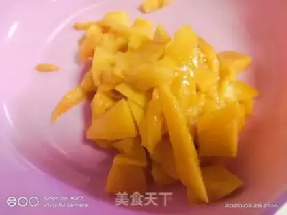 Make Mango cake rolls step 13