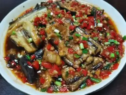 Make Garlic eggplant step 8