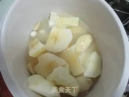 Make Apple Lotus Silver Ears step 7