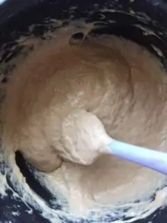Make Red-sugar hairloaf step 2