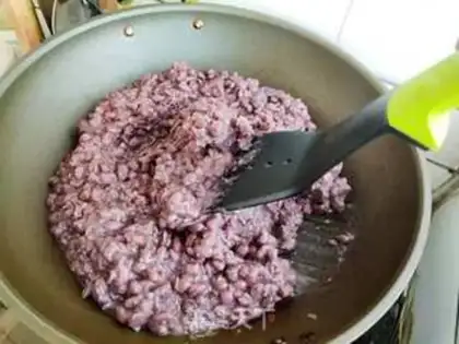 Make White bean bag step 2
