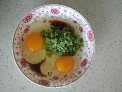 Make Onion eggs step 3
