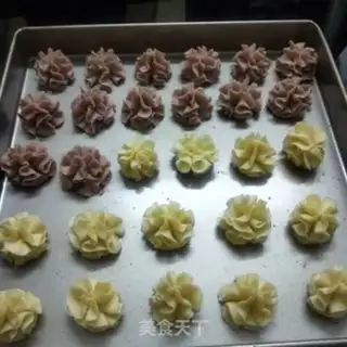 Make Soothing three-colored cookies step 9