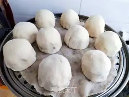 Make White bean bag step 7