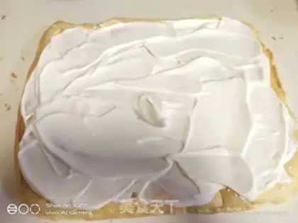 Make Strawberry roll step 12