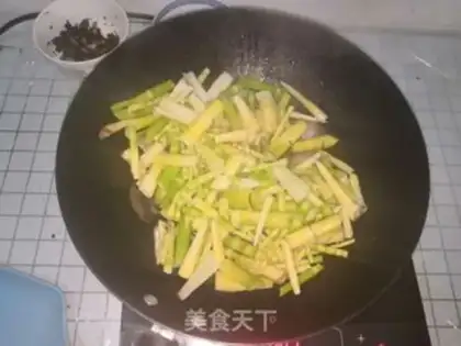 Make Pickles and bamboo step 7