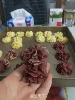 Make Soothing three-colored cookies step 12