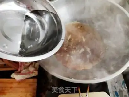 Make Spinach egg soup step 5