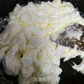 Make The souffle of tea and snow step 4