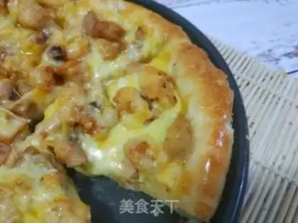 Make Chicken pizza in Orleans step 14