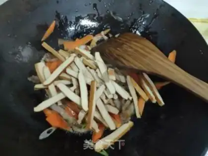 Make ♪ Winter bean dry fried meat ♪ step 7