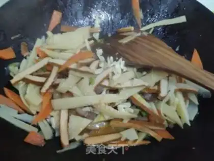 Make ♪ Winter bean dry fried meat ♪ step 9