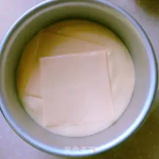 Make Cheese-flowing macaroni cake step 14