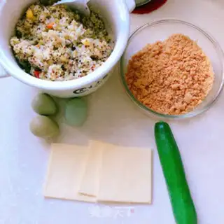 Make Quinoa eggburger step 0