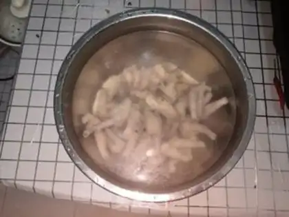 Make Lemon chicken claws step 3
