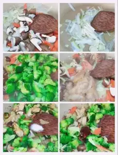 Make Chicken carrot and broccoli step 4