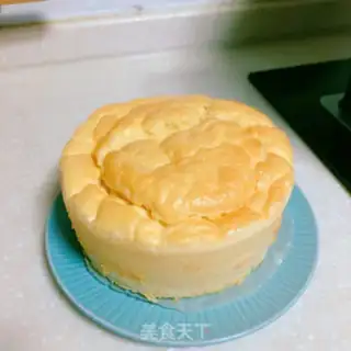 Make Cheese-flowing macaroni cake step 19