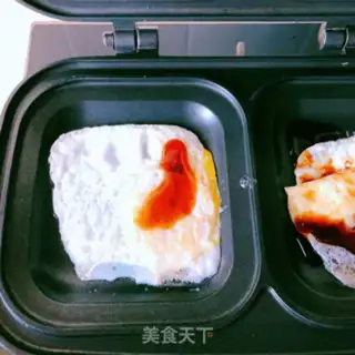 Make Quinoa eggburger step 4