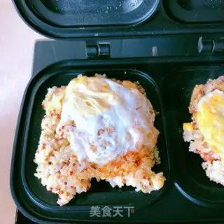 Make Quinoa eggburger step 6