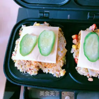 Make Quinoa eggburger step 8