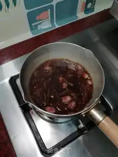 Make Rose, sugar, milk step 3