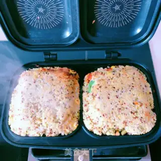 Make Quinoa eggburger step 10