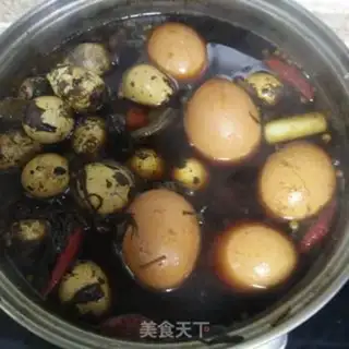 Make Five quail eggs step 4