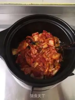 Make Hot cabbage stew step 3