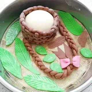 Make Basket buns step 26