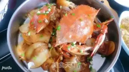 Make Korean crab meat step 1