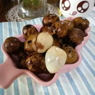 Make Five quail eggs step 6