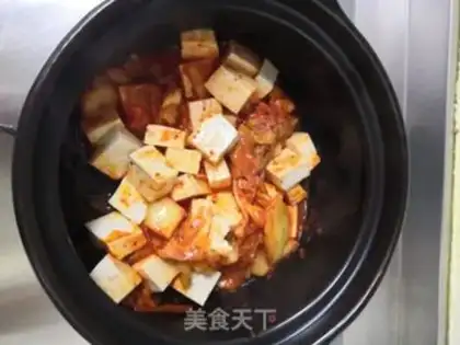 Make Hot cabbage stew step 5