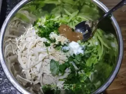 Make Gold pins and mushrooms and cucumbers step 3