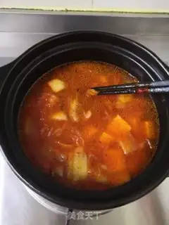 Make Hot cabbage stew step 7