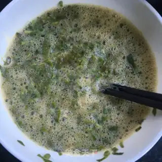 Make Sprouts and eggs step 6